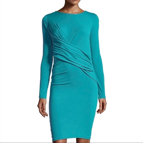 MICHAEL Michael Kors Dresses & Skirts - MICHAEL MICHAEL KORS BLUE LONG SLEEVE MINI DRESS